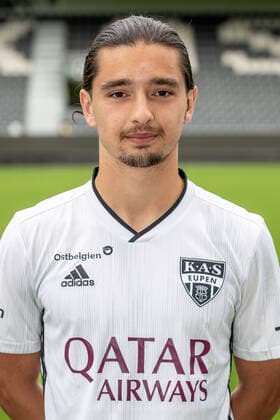 Eupen s new player Marciano Aziz poses for the photographer, in marge of the 2020-2021 photoshoot of Belgian Jupiler Pro League club KAS Eupen, Monday 27 July 2020 in Eupen. BRUNOxFAHY  x05830500x