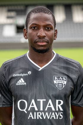 Eupen s assistant trainer Ibrahim Diallo poses for the photographer, in marge of the 2020-2021 photoshoot of Belgian Jupiler Pro League club KAS Eupen, Monday 27 July 2020 in Eupen. BRUNOxFAHY  x2521973x