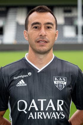 Eupen s physical coach Gaston Lloveras poses for the photographer, in marge of the 2020-2021 photoshoot of Belgian Jupiler Pro League club KAS Eupen, Monday 27 July 2020 in Eupen. BRUNOxFAHY  x05830486x