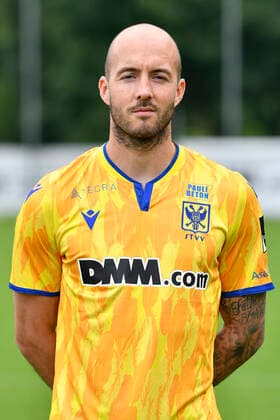 STVV s Steve De Ridder poses for the photographer, in marge of the 2020-2021 photoshoot of Belgian Jupiler Pro League club STVV Sint-Truidense Voetbalvereniging, Monday 27 July 2020 in Sint-Truiden. JOHANxEYCKENS  x05830562x
