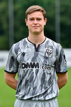 STVV s Wim Vanmarsenille poses for the photographer, in marge of the 2020-2021 photoshoot of Belgian Jupiler Pro League club STVV Sint-Truidense Voetbalvereniging, Monday 27 July 2020 in Sint-Truiden. JOHANxEYCKENS  x05830547x
