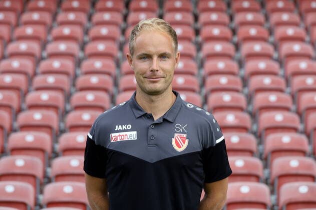Sports Director Sebastian König FC Energie Cottbus Regionalliga Nordost Poträttermin 2020 2021 FC Energie Cottbus Regionalliga Nordost Poträttermin 2020 2021