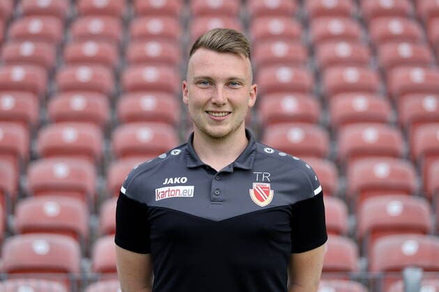 Video analyst Tobias Röder FC Energie Cottbus Regionalliga Nordost Poträttermin 2020 2021 FC Energie Cottbus Regionalliga Nordost Poträttermin 2020 2021