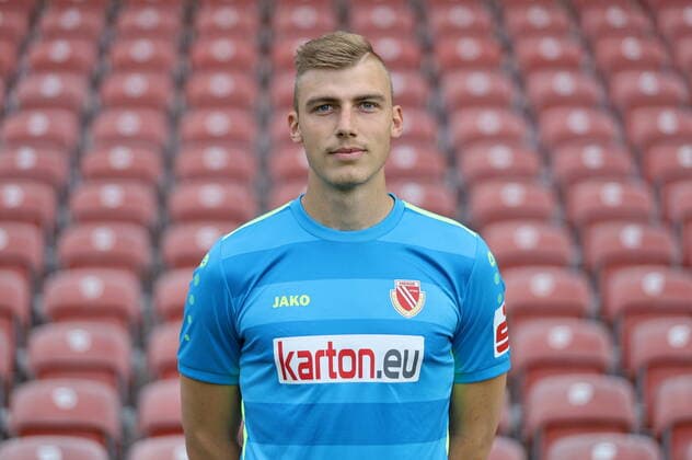 Toni Stahl FC Energie Cottbus Regionalliga Nordost Poträttermin 2020 2021 FC Energie Cottbus Regionalliga Nordost Poträttermin 2020 2021