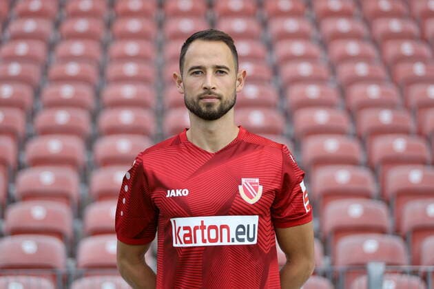 Max Kremer FC Energie Cottbus Regionalliga Nordost Poträttermin 2020 2021 FC Energie Cottbus Regionalliga Nordost Poträttermin 2020 2021