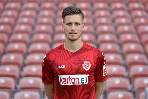 Axel Borgmann FC Energie Cottbus Regionalliga Nordost Poträttermin 2020 2021 FC Energie Cottbus Regionalliga Nordost Poträttermin 2020 2021