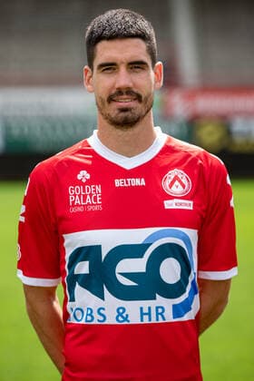Kortrijk s Jovan Stojanovic poses for the photographer, in marge of the 2020-2021 photoshoot of Belgian Jupiler Pro League club KV Kortrijk, Tuesday 28 July 2020 in Kortrijk. KURTxDESPLENTER  x05831172x