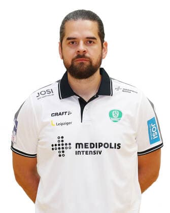 DHfK Leipzig Season 2020 21 Milos Putera, Co-Trainer, SC DHfK Leipzig, Handball Bundesliga, Portrait date, 2020 2021 , Leipzig, 16 07 2020 ,
