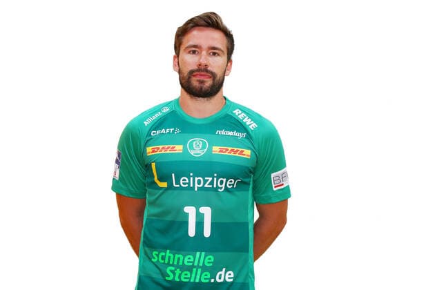 DHfK Leipzig Season 2020 21 Lukas Binder, SC DHfK Leipzig , Handball Bundesliga, portrait appointment, 2020 2021 , Leipzig, 16 07 2020 ,