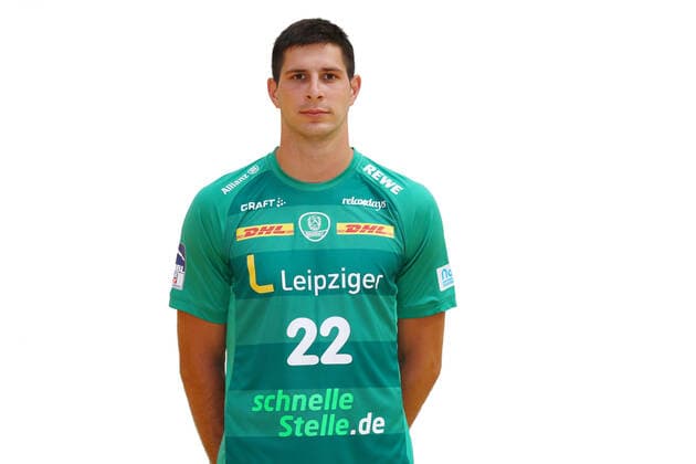 DHfK Leipzig Season 2020 21 Marko Mamic, SC DHfK Leipzig , Handball Bundesliga, portrait date, 2020 2021 , Leipzig, 16 07 2020 ,