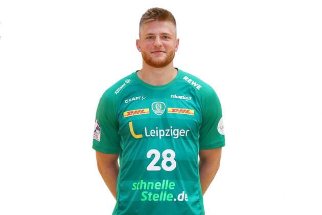 DHfK Leipzig Season 2020 21 Maciej Gebala, SC DHfK Leipzig , Handball Bundesliga, portrait date, 2020 2021 , Leipzig, 16 07 2020 ,