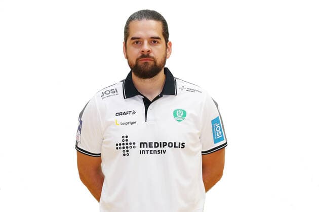 DHfK Leipzig Season 2020 21 Milos Putera, Co-Trainer, SC DHfK Leipzig, Handball Bundesliga, Portrait date, 2020 2021 , Leipzig, 16 07 2020 ,
