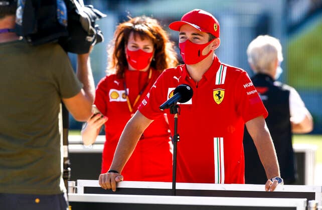 Motorsports FIA Formula One World Championship 2020, Grand Prix of Great Britain, 16 Charles Leclerc MCO, Scuderia Ferrari Mission Winnow , Silverstone Great Britain