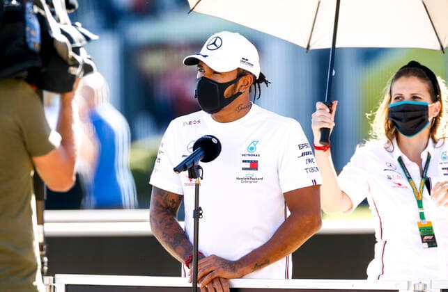 Motorsports FIA Formula One World Championship 2020, Grand Prix of Great Britain, 44 Lewis Hamilton GBR, Mercedes AMG Petronas Formula One Team, Silverstone Great Britain
