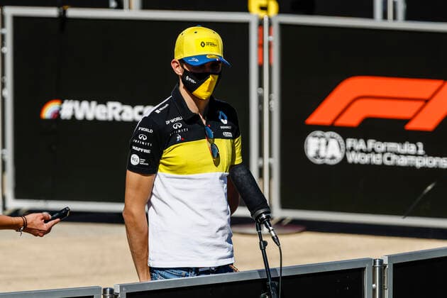 Motorsports FIA Formula One World Championship 2020, Grand Prix of Great Britain, 31 Esteban Ocon FRA, Renault DP World F1 Team, Silverstone Great Britain