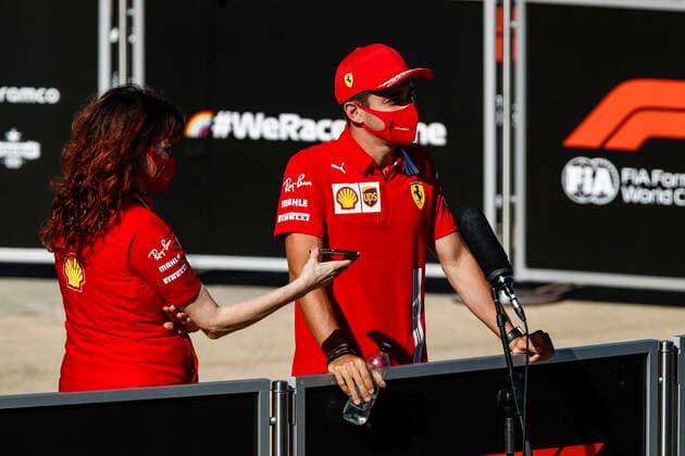 Motorsports FIA Formula One World Championship 2020, Grand Prix of Great Britain, 16 Charles Leclerc MCO, Scuderia Ferrari Mission Winnow , Silverstone Great Britain