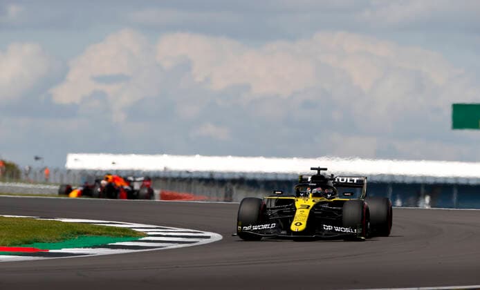 Motorsports FIA Formula One World Championship 2020, Grand Prix of Great Britain, 3 Daniel Ricciardo AUS, Renault DP World F1 Team , Silverstone Great Britain