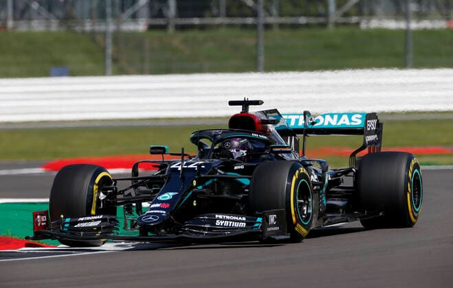 Motorsports FIA Formula One World Championship 2020, Grand Prix of Great Britain, 44 Lewis Hamilton GBR, Mercedes AMG Petronas Formula One Team, Silverstone Great Britain