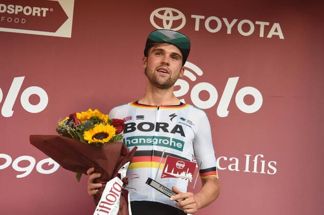 Bilder des Jahres 2020, Sport 08 August Sport Themen der Woche KW31 Sport Bilder des Tages 01-08-2020 Strade Bianche; 2020, Bora - Hansgrohe; Schachmann, Maximilian; Siena; 