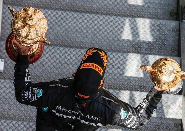 Motorsports FIA Formula One World Championship 2020, Grand Prix of Great Britain, 44 Lewis Hamilton GBR, Mercedes AMG Petronas Formula One Team, Silverstone Great Britain