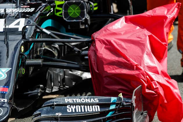 Motorsports FIA Formula One World Championship 2020, Grand Prix of Great Britain, Car of 44 Lewis Hamilton GBR, Mercedes AMG Petronas Formula One Team , Silverstone Great Britain