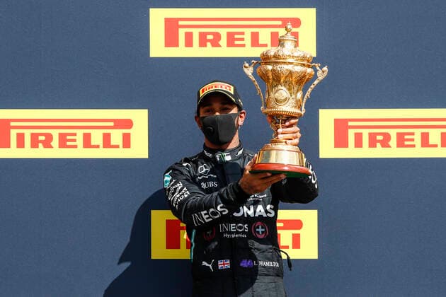Motorsports FIA Formula One World Championship 2020, Grand Prix of Great Britain, 44 Lewis Hamilton GBR, Mercedes AMG Petronas Formula One Team, Silverstone Great Britain