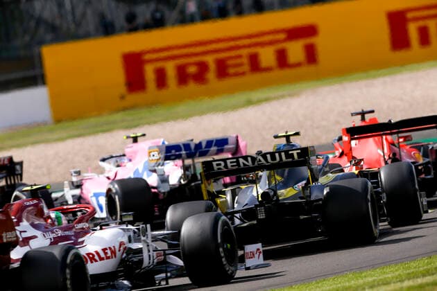 Motorsports FIA Formula One World Championship 2020, Grand Prix of Great Britain, 31 Esteban Ocon FRA, Renault DP World F1 Team, Silverstone Great Britain