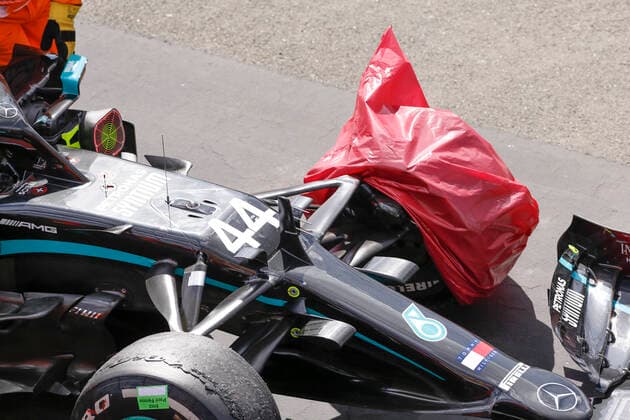 Motorsports FIA Formula One World Championship 2020, Grand Prix of Great Britain, Car of 44 Lewis Hamilton GBR, Mercedes AMG Petronas Formula One Team , Silverstone Great Britain