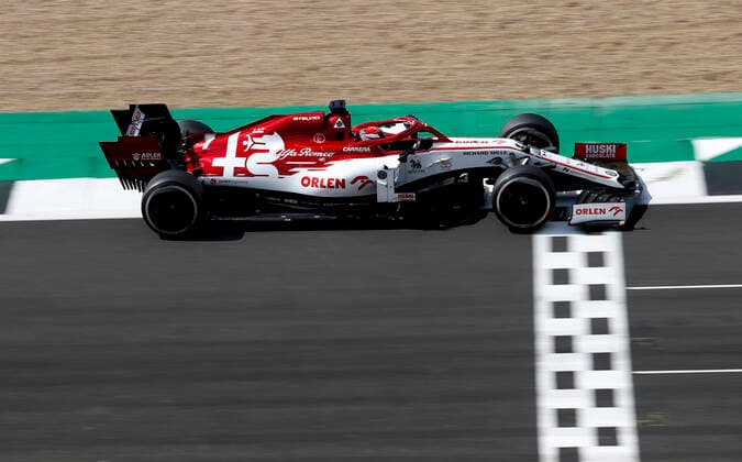 Motorsports FIA Formula One World Championship 2020, Grand Prix of Great Britain, 7 Kimi Raikkonen FIN, Alfa Romeo Racing ORLEN , Silverstone Great Britain