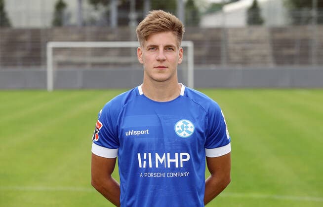 03 08 2020, Stuttgart , Oberliga , Photo session Stuttgarter Kickers , Niko Blank