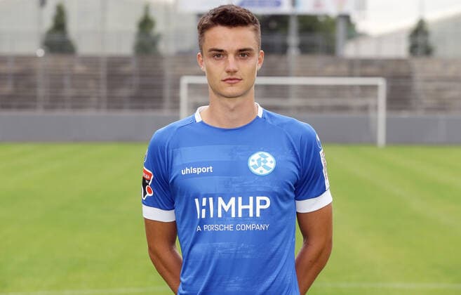 03 08 2020, Stuttgart , Oberliga , Photo session Stuttgarter Kickers , Theo Rieg
