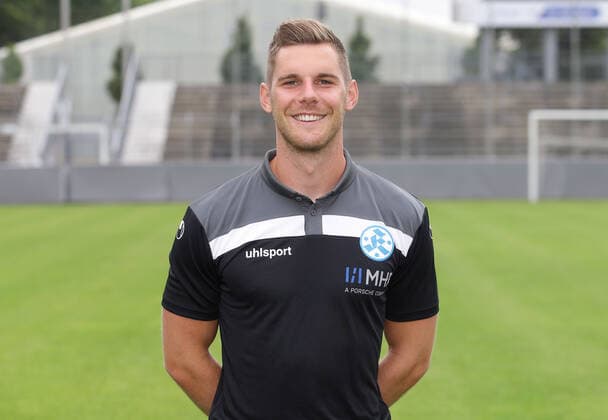03 08 2020, Stuttgart , Oberliga , Photo session Stuttgarter Kickers , Yannick Dreyer Co-Trainer and Trainer U 17