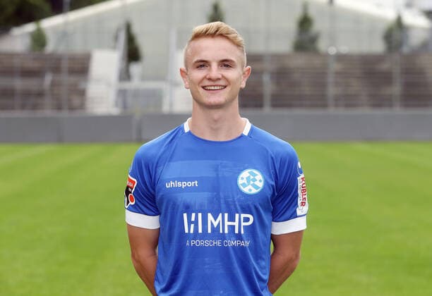 03 08 2020, Stuttgart , Oberliga , Photo session Stuttgarter Kickers , Marian Riedinger