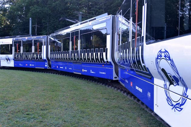 04 08 2020 pmk NC125375 Football Men Bundesliga Season 2020 2021 DSC Arminia Bielefeld Stadtbahn Buendnisbahn Ostwestfalen Maiden Voyage