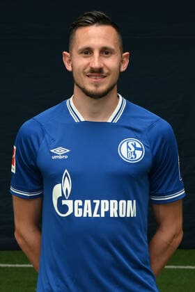 Steven Skrzybski FC Schalke 04 1 BL, portrait date 2020 2021 Gelsenkirchen North Rhine-Westphalia Germany Team2