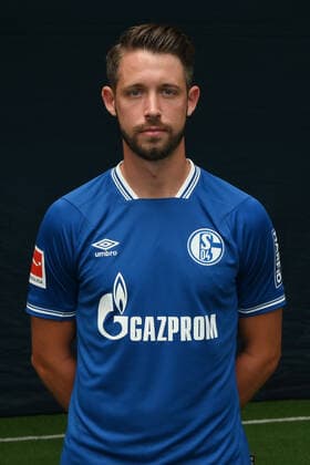 Mark Uth FC Schalke 04 1 BL, portrait date 2020 2021 Gelsenkirchen North Rhine Westphalia Germany Team2