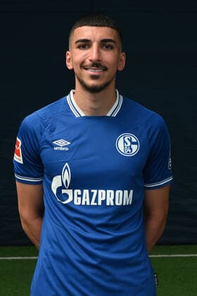 Nassim Boujellab FC Schalke 04 1 BL, portrait date 2020 2021 Gelsenkirchen North Rhine Westphalia Germany Team2