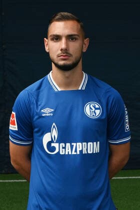 Ahmed Kutucu FC Schalke 04 1 BL, portrait date 2020 2021 Gelsenkirchen North Rhine-Westphalia Germany Team2