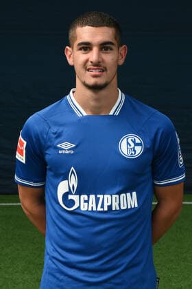 Levent Mercan FC Schalke 04 1 BL, portrait date 2020 2021 Gelsenkirchen North Rhine Westphalia Germany Team2