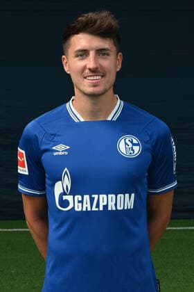 Alessandro Schöpf FC Schalke 04 1 BL, portrait date 2020 2021 Gelsenkirchen North Rhine-Westphalia Germany Team2