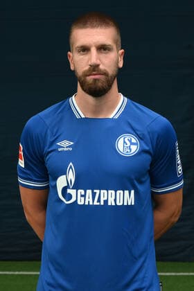 Matija Nastasic FC Schalke 04 1 BL, portrait date 2020 2021 Gelsenkirchen North Rhine-Westphalia Germany Team2