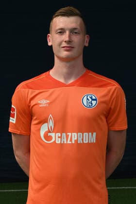 Goalkeeper Markus Schubert FC Schalke 04 1 BL, portrait date 2020 2021 Gelsenkirchen North Rhine-Westphalia Germany Team2