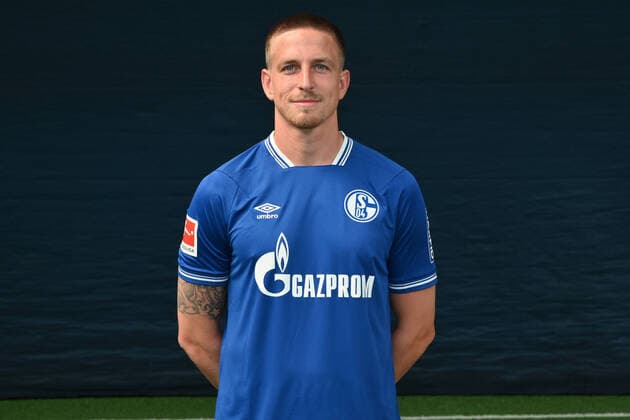 Bastian Oczipka FC Schalke 04 1 BL, portrait date 2020 2021 Gelsenkirchen North Rhine Westphalia Germany Team2