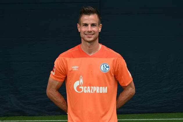 Goalkeeper Michael Langer FC Schalke 04 1 BL, portrait date 2020 2021 Gelsenkirchen North Rhine-Westphalia Germany Team2