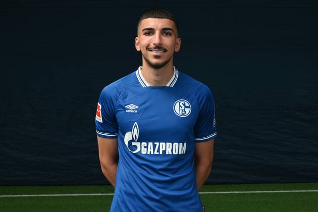 Nassim Boujellab FC Schalke 04 1 BL, portrait date 2020 2021 Gelsenkirchen North Rhine Westphalia Germany Team2