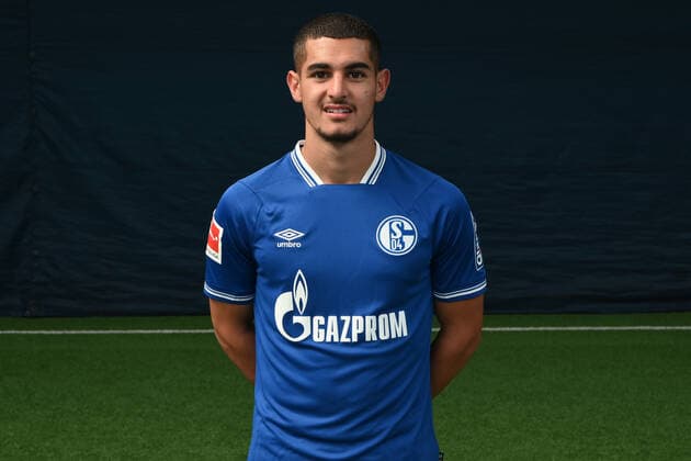 Levent Mercan FC Schalke 04 1 BL, portrait date 2020 2021 Gelsenkirchen North Rhine Westphalia Germany Team2