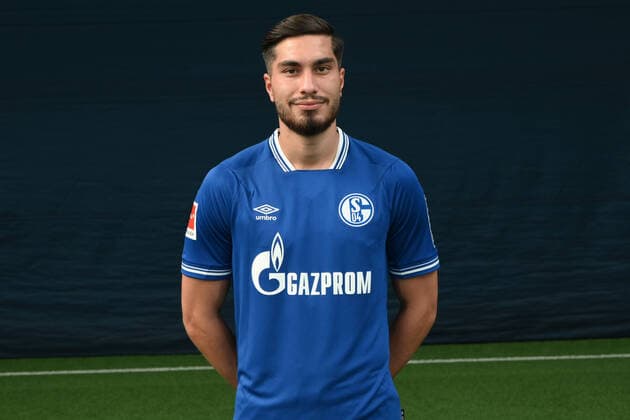 Suat Serdar FC Schalke 04 1 BL, portrait date 2020 2021 Gelsenkirchen North Rhine-Westphalia Germany Team2