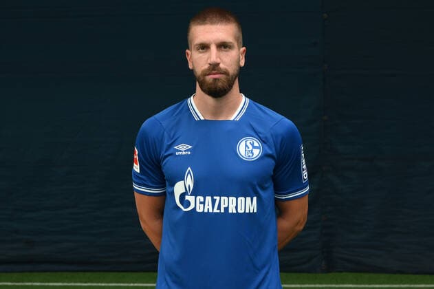 Matija Nastasic FC Schalke 04 1 BL, portrait date 2020 2021 Gelsenkirchen North Rhine-Westphalia Germany Team2