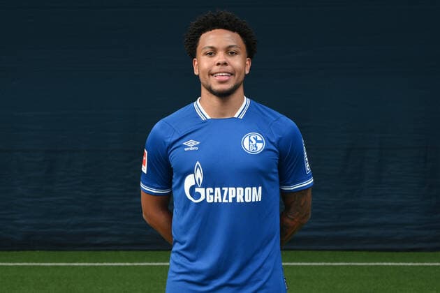 Weston McKennie FC Schalke 04 1 BL, portrait date 2020 2021 Gelsenkirchen North Rhine Westphalia Germany Team2
