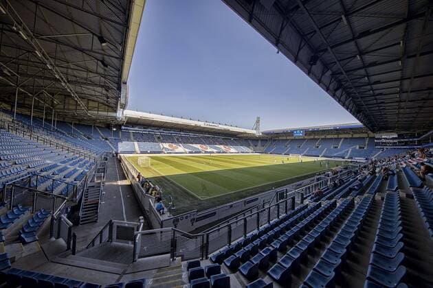 HEERENVEEN, Abe Lenstra Stadium, 07-08-2020 friendly match Dutch football season 2020 2021 Heerenveen - Vitesse. Stadium overview Heerenveen - Vitesse  x8868039x Copyright: